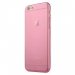 BASEUSIMPLEROSEIP647 - Baseus Coque souple en gel rose translucide pour iPhone 6