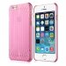 BASEUSSHELLROSEP647 - Baseus Coque souple en gel rose translucide pour iPhone 6 de 4,7 pouces