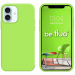 BEFLUOIP17APPLEGRE - Coque souple Be Fluo coloris Vert. Pomme pour iPhone 17