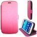 BOOKI9060FUSHIA - Etui Stand à rabat latéral pour Galaxy Grand et Grand Neo Coloris Fushia