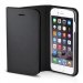 BOOKSE1038B - Etui Folio Fonex série Book Shine pour iPhone 6s Plus noir