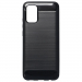 CARBOBRUSH-A03S - Coque Galaxy-A03s antichoc coloris noir aspect carbone