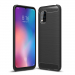 CARBOBRUSH-MI10LITE - Coque Xiaomi Mi-10 Lite antichoc coloris noir aspect carbone