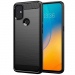CARBOBRUSH-OPPOA53 - Coque Oppo A53 antichoc coloris noir aspect carbone