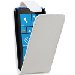 CHICLUMIA620BLANC - Etui à rabat blanc Lumia 620 avec fermeture magnétique