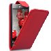 CHICOPTL72ROUGE - Etui à rabat rouge Optimus L7-2 avec fermeture magnétique