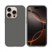 COV-IP16PMAXGRIS - Coque en silicone iPhone 16 Pro Max souple flexible et enveloppante gris foncé