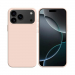 COV-IP17PROROSEGOLD - Coque en silicone iPhone 17 Pro souple flexible et enveloppante coloris rose gold