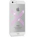 COVCRYIP5XROSE - Coque Crystal avec des cristaux Swarovski Série X Rose iPhone 5