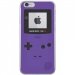COVIP6GAMEMOXVIOLET - Coque rigide aspect console de jeux mauve GameBox pour iPhone 6 4,7 pouces