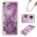 COVIPOD6-LIQUIDVIOLET - Coque souple iPod Touch 5 et 6 avec liquide strass et paillettes coloris violet
