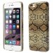 COVSERPENTIP655JAUNE - Coque arrière aspect serpent en relief iPhone 6s Plus coloris jaune