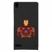 CPRN1ASCENDP6IRONBUSTE - Coque rigide pour Huawei Ascend P6 avec impression Motifs buste Iron