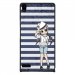 CPRN1ASCENDP6MANGAMARINE - Coque rigide pour Huawei Ascend P6 avec impression Motifs manga fille marin