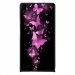 CPRN1ASCENDP6PAPILLONSFUSHIAS - Coque rigide pour Huawei Ascend P6 avec impression Motifs papillons fushias