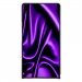 CPRN1ASCENDP6SOIEMAUVE - Coque rigide pour Huawei Ascend P6 avec impression Motifs soie drapée mauve