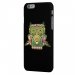CPRN1IP6PLUSCHOUETTE - Coque noire iPhone 6 Plus motif Chouette psychedelique