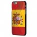 CPRN1IP6PLUSDRAPESPAGNE - Coque noire iPhone 6 Plus impression drapeau Espagne