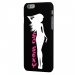 CPRN1IP6PLUSSOSEXYBLANCHE - Coque noire iPhone 6 Plus impression Femme debout So Sexy Blanche