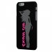 CPRN1IPHONE6SOSEXY - Coque noire iPhone 6 impression Femme debout So Sexy