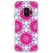 CRYSGALAXYS9GUY01 - Coque rigide transparente pour Samsung Galaxy S9 avec Motifs ronds en forme de bonhommes 1