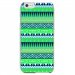 CRYSIP6PLUSAZTEQUEBLEUVER - Coque rigide pour Apple iPhone 6 Plus avec impression Motifs aztèque bleu et vert