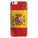 CRYSIP6PLUSDRAPESPAGNE - Coque rigide pour Apple iPhone 6 Plus avec impression Motifs drapeau de l'Espagne