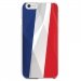 CRYSIP6PLUSDRAPFRANCE - Coque rigide pour Apple iPhone 6 Plus avec impression Motifs drapeau de la France