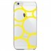 CRYSIP6PLUSRONDSJAUNES - Coque rigide pour Apple iPhone 6 Plus avec impression Motifs ronds jaunes