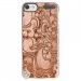 CRYSTOUCH5ARABESQUEBRONZE - Coque rigide transparente pour Apple iPod Touch 5 avec impression Motifs arabesque bronze