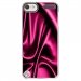 CRYSTOUCH5SOIEROSE - Coque rigide transparente pour Apple iPod Touch 5 avec impression Motifs soie drapée rose