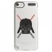 CRYSTOUCH6DARKVA - Coque rigide transparente pour Apple iPod Touch 6G avec impression Motifs Dark et sabres lasers