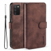 DGMING-A03SMARRON - Etui Galaxy A03s haut de gamme marron logements carte fonction stand
