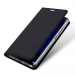 DUX-FOLIOP30LITENOIR - Etui Huawei P30 Lite noir fin avec rabat latéral aimant invisible et coque souple