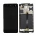 FACEAV-MI4-NOIR - Face avant Chassis LCD et Surface Tactile Xiaomi Mi4 coloris noir