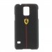 FEFOCHCS5BL - FEFOCHCS5BL Coque Ferrari série Scuderia aspect Carbone noir pour Galaxy S5