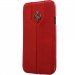 FEFOLIOROUGES4 - Etui Ferrari Monte Carlo cuir rouge rabat latéral Samsung Galaxy S4