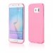 FITTYCOVS6EDGEROSE - Coque souple Housse ultra fine Fitty coloris rose translucide pour Samsung Galaxy S6 Edge
