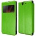 FOLIOVIEWXPEZVERT - Etui Slim Folio View articulé vert stand pour Sony Xperia Z