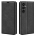 FPWALL-S23 - Etui folio Galaxy S23 rabat latéral noir avec logements cartes
