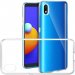 GEL-A01CORETRANS - Coque souple Galaxy-A01 CORE en gel flexible et enveloppant transparent
