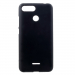 GEL-REDMI6NOIR - Coque souple Redmi-6 en gel flexible enveloppant noir