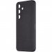 GEL-S25FENOIR - Coque souple Galaxy-S25 FE en gel flexible et enveloppant noir mat
