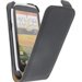 GTSLIMNOIRDESX - Etui Slim à rabat noir HTC Desire X avec Film protecteur écran