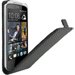 CARBODESIRE500 - Etui Carbone noir à rabat HTC Desire 500
