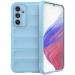 IX008-A56BLEUCLAIR - Coque Galaxy A56(5G) antichoc relief texturé coloris bleu clair
