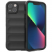IX008-IP13NOIR - Coque iPhone 13 antichoc relief texturé coloris noir