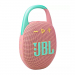 JBL-CLIP5ROSE - Enceinte JBL Clip-5 Waterproof 10 heures d'autonomie coloris rose