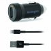 KENSINGTON-CACIP52EN1 - Chargeur voiture bouchon allume cigare et câbme USB vers Lightning (iPhone 5 à iPhone 14)
