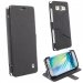 KRUMALMOGALA7NOIR - Etui noir Krusell MALMO pour Samsung Galaxy A7 coloris noir fonction stand
